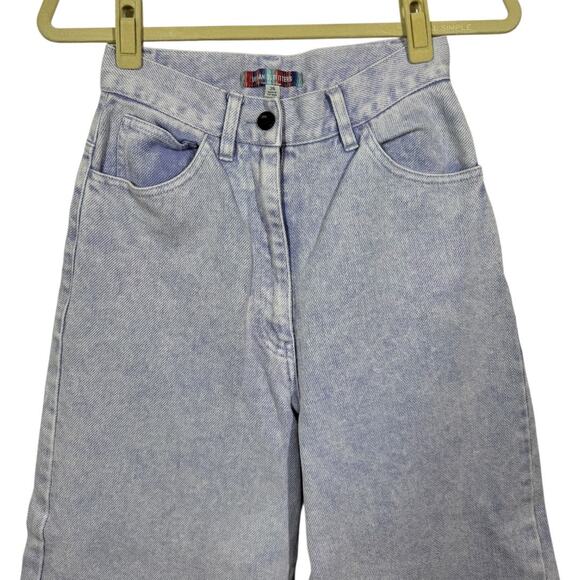 Urban Outfitters Lena Wide Leg Jean Lavender 26 High Waisted Relaxed Fit - Picture 4 of 7